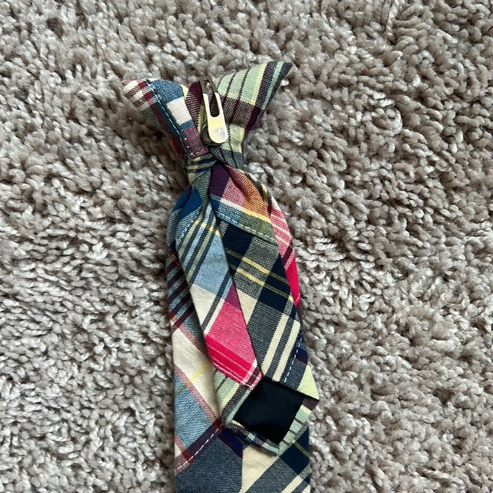 Kids Patchwork Clip On Tie